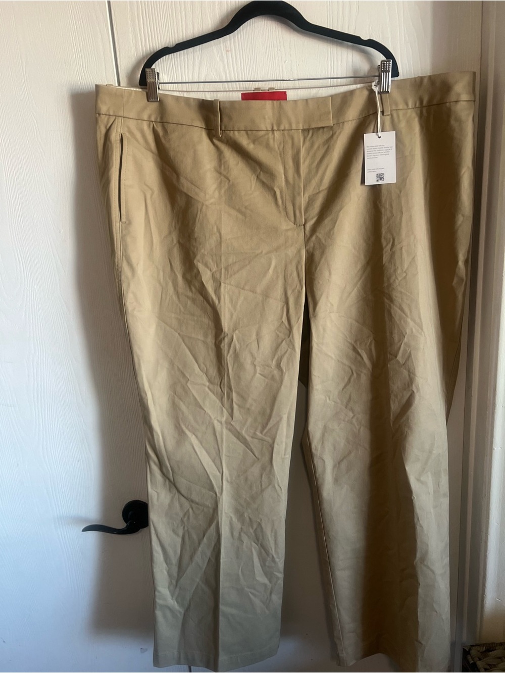 Alex Eagle X J.Crew Stretch Chino Pant Toasted Sesame Size 24 NWT - Picture 3 of 12